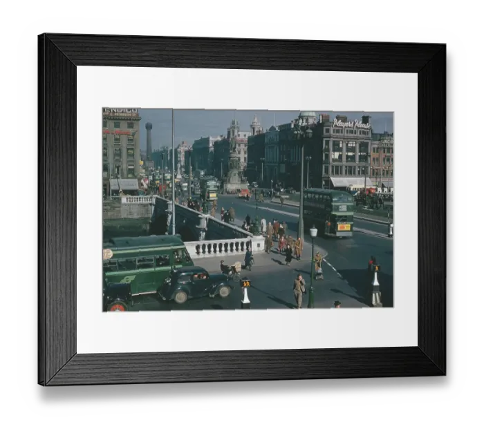 Framed Print : O'Connell Bridge Framed Print : O'Connell Bridge