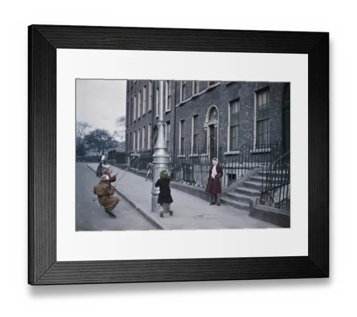 Framed Print : Street Swing Framed Print : Street Swing