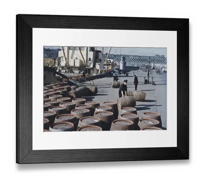 Framed Print : Barrels Of Guinness Framed Print : Barrels Of Guinness
