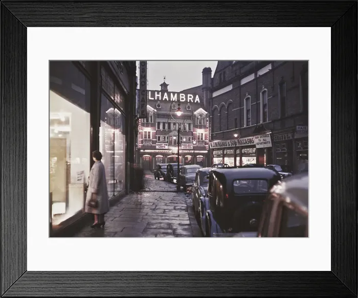 Framed Print : Alhambra Theatre Belfast Framed Print : Alhambra Theatre Belfast