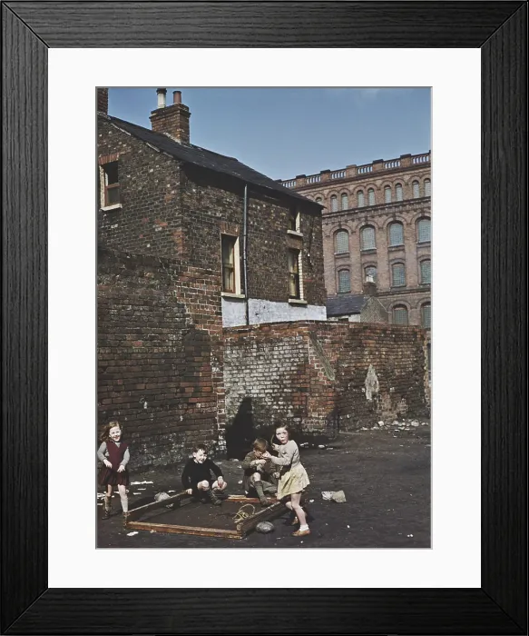 Framed Print : Belfast Children