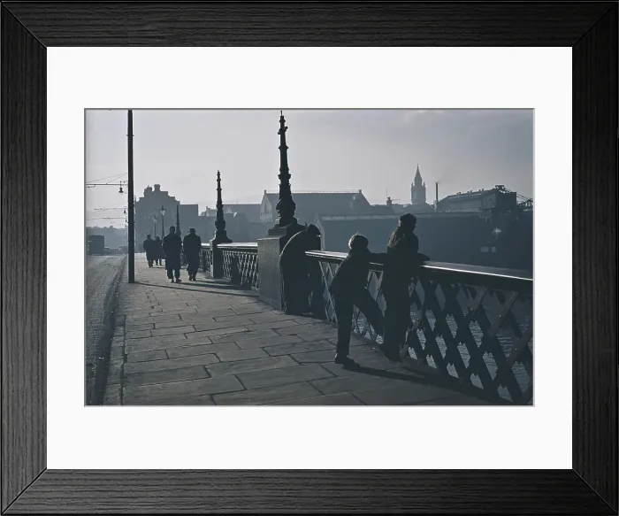 Framed Print : Bridge In Belfast Framed Print : Bridge In Belfast