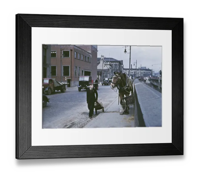 Framed Print : Transport in Belfast Framed Print : Transport in Belfast