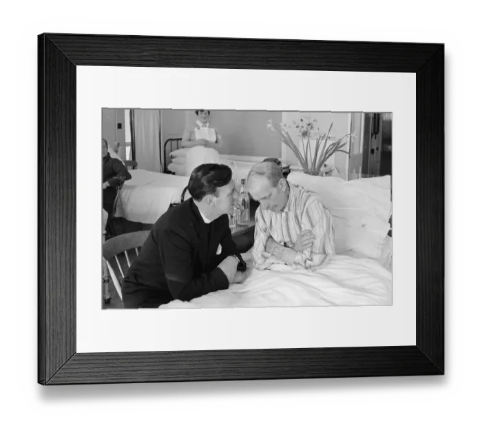 Framed Print : Hospital Visit Framed Print : Hospital Visit