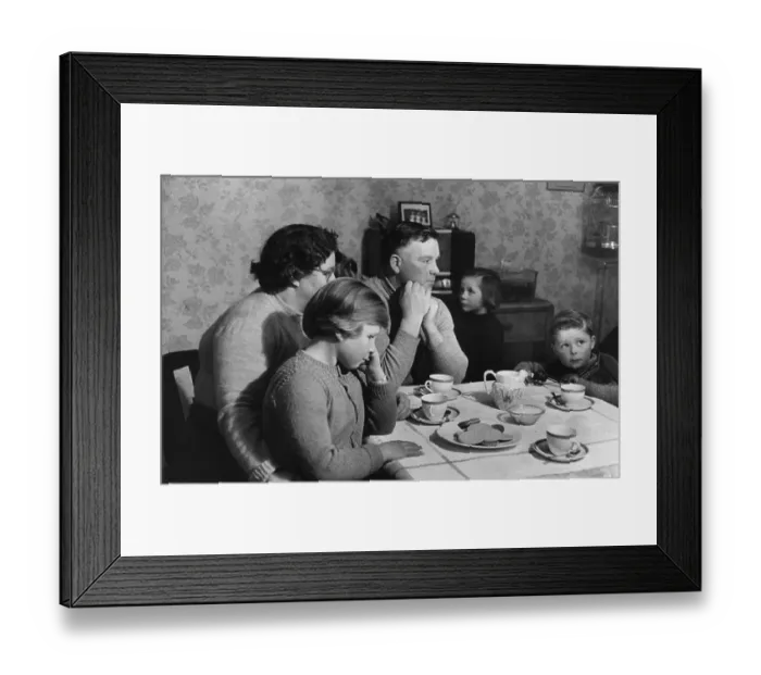 Framed Print : Tea Time Radio