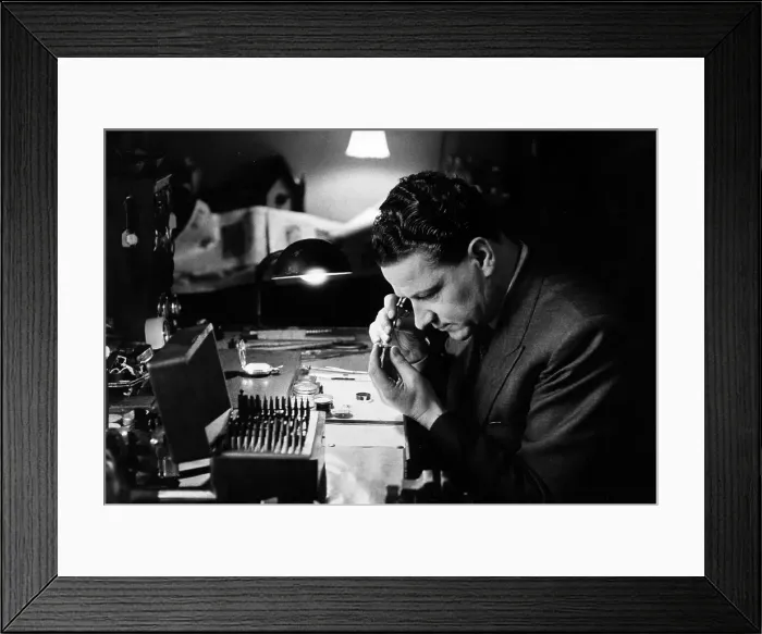 Framed Print : Watch-Maker Framed Print : Watch-Maker