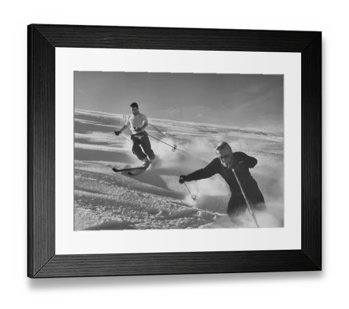Framed Print : Joys Of Skiing Framed Print : Joys Of Skiing