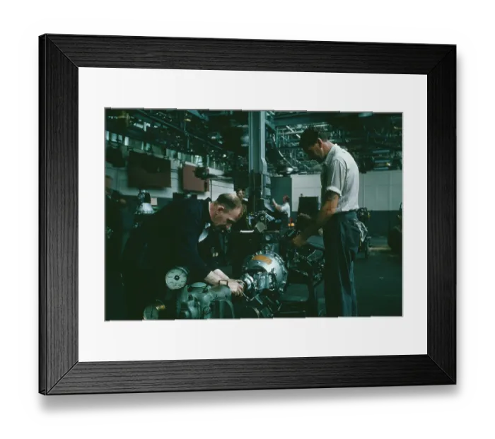 Framed Print : Vauxhall Factory Framed Print : Vauxhall Factory