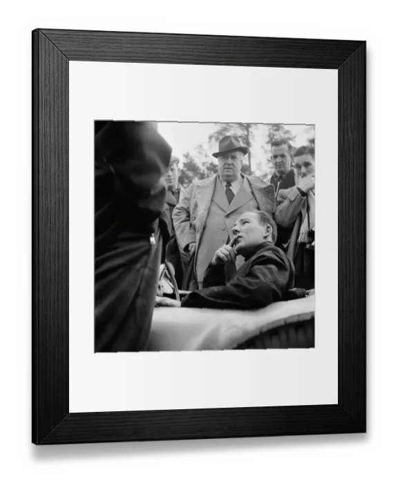 Framed Print : Moss In A Merc Framed Print : Moss In A Merc