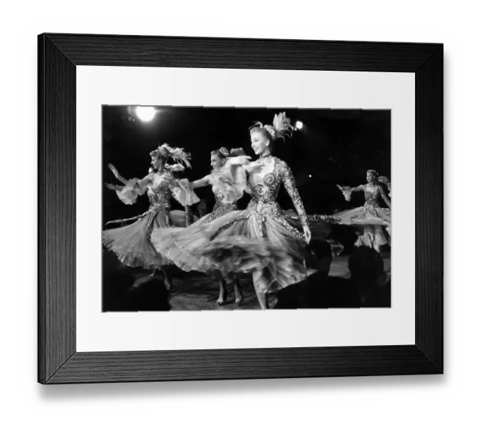Framed Print : Bluebell Girls