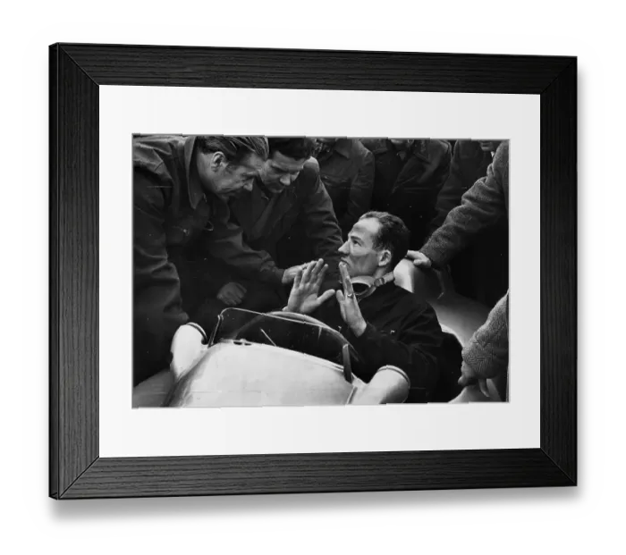 Framed Print : Stirling Moss Framed Print : Stirling Moss