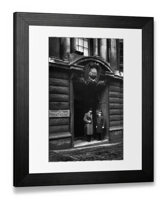 Framed Print : Stock Exchange