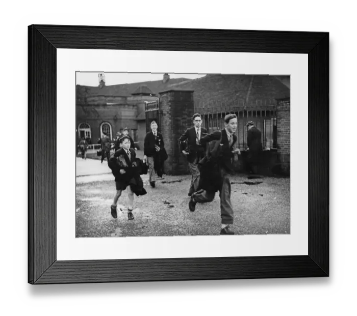 Framed Print : Grammar School Boys Framed Print : Grammar School Boys