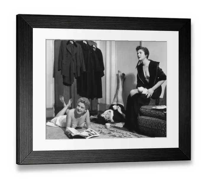 Framed Print : Trainee Models Framed Print : Trainee Models