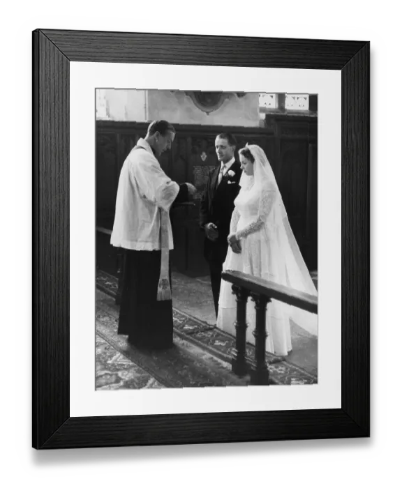Framed Print : Church Wedding Framed Print : Church Wedding
