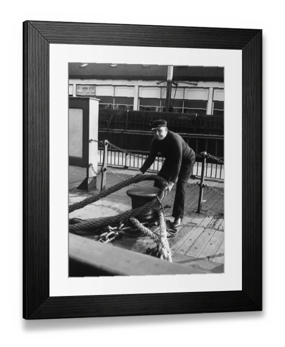 Framed Print : Liverpool Docker Framed Print : Liverpool Docker