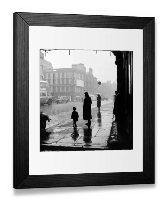 Framed Print : Rainy Street Framed Print : Rainy Street
