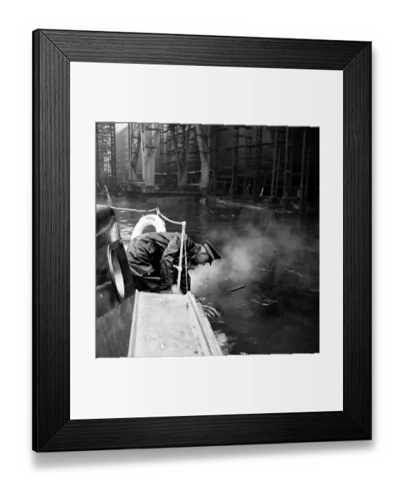 Framed Print : River Patrol Framed Print : River Patrol