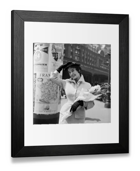 Framed Print : Poster Girl