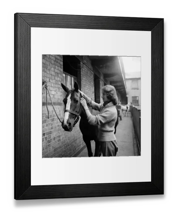 Framed Print : Stable Girl Framed Print : Stable Girl
