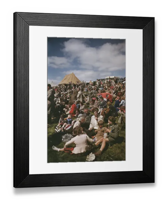 Framed Print : Derby Picnic Framed Print : Derby Picnic