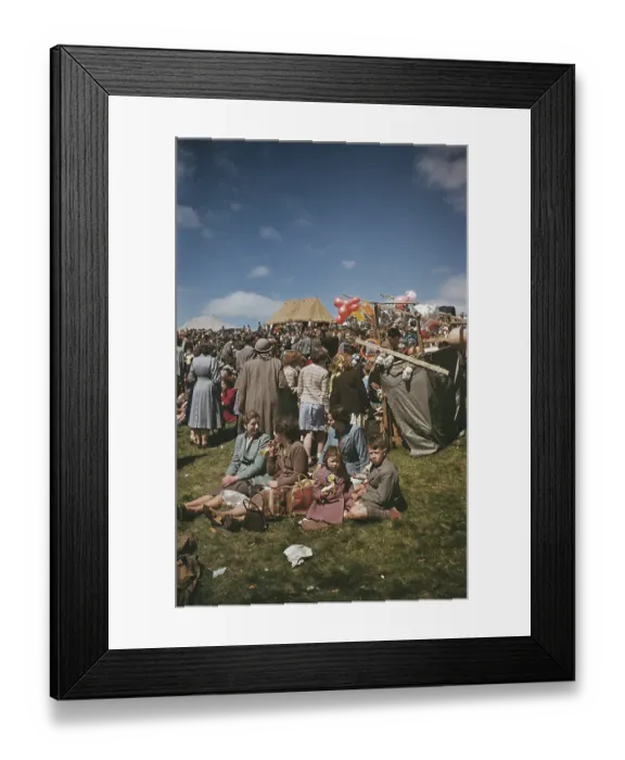 Framed Print : Derby Picnic