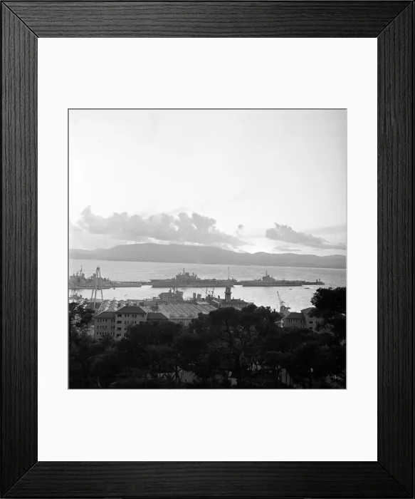 Framed Print : Harbour Fleet Framed Print : Harbour Fleet