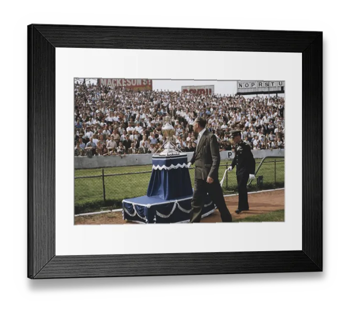 Framed Print : League Trophy At Stamford Bridge Framed Print : League Trophy At Stamford Bridge