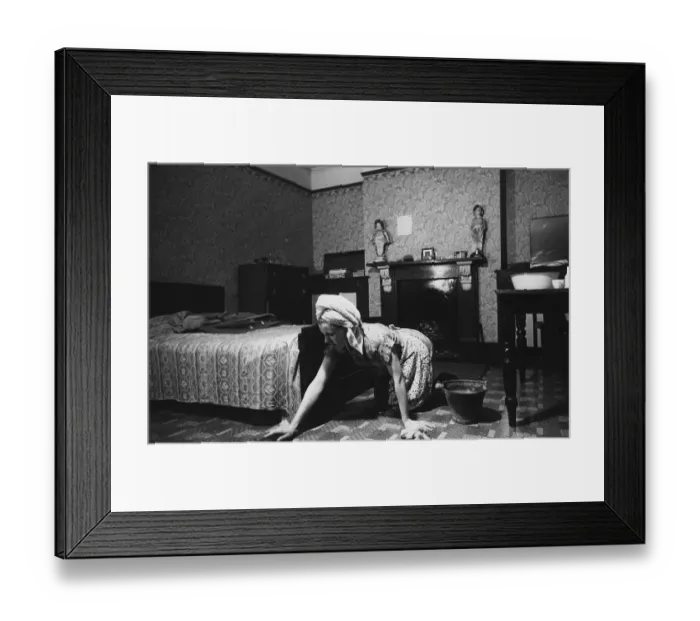 Framed Print : Domestic Chores Framed Print : Domestic Chores