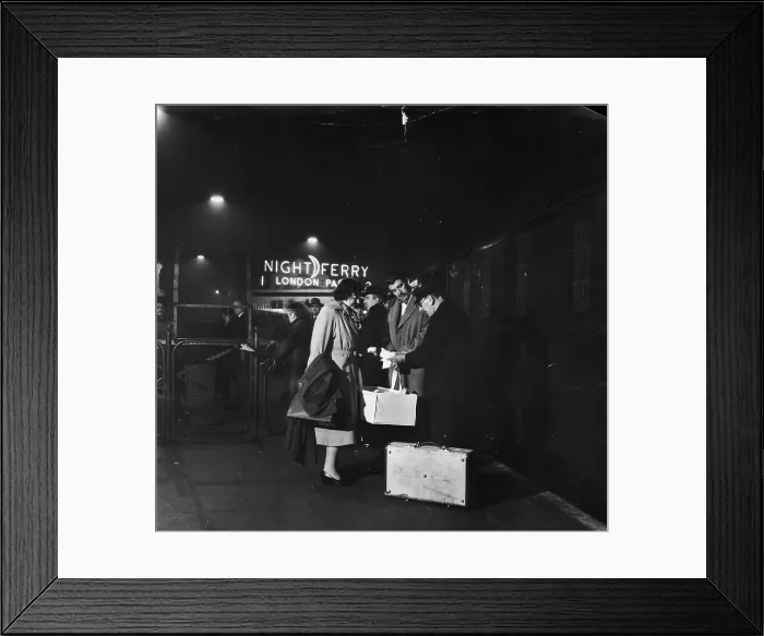 Framed Print : Night Ferry Framed Print : Night Ferry