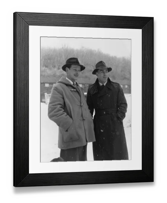 Framed Print : Stable Men Framed Print : Stable Men