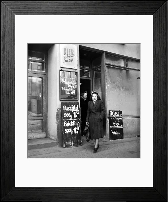 Framed Print : Berlin Shop Framed Print : Berlin Shop