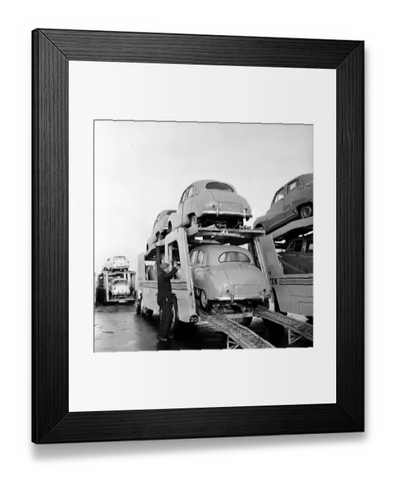 Framed Print : Loading Austins Framed Print : Loading Austins