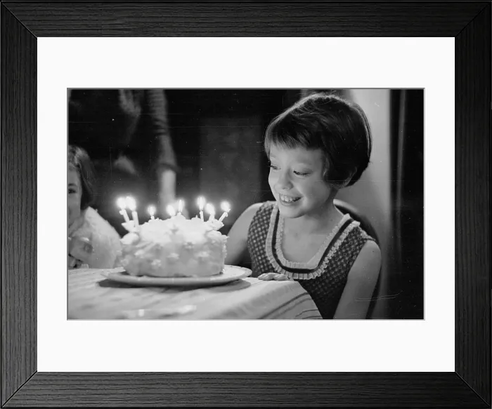 Framed Print : Birthday Girl Framed Print : Birthday Girl