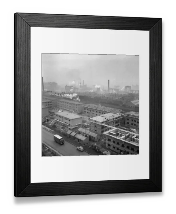 Framed Print : Industrial Heartland Framed Print : Industrial Heartland