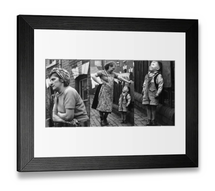 Framed Print : Neighbourly Chat Framed Print : Neighbourly Chat