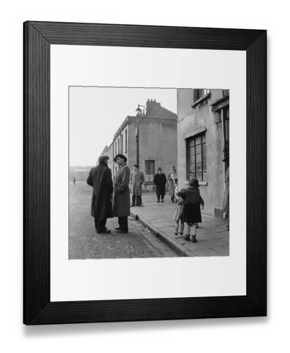 Framed Print : Bute Town Life Framed Print : Bute Town Life