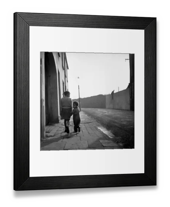 Framed Print : Cardiff Street Kids Framed Print : Cardiff Street Kids
