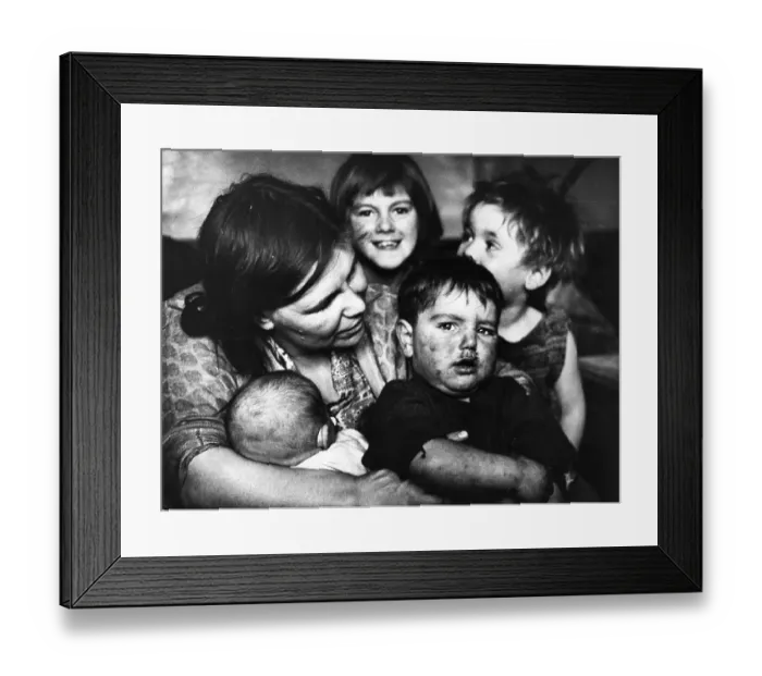 Framed Print : Council Housing