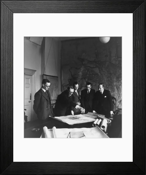 Framed Print : Town Planners Framed Print : Town Planners