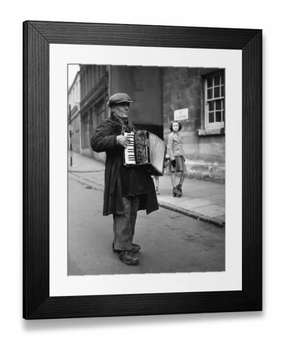 Framed Print : Street Musician Framed Print : Street Musician