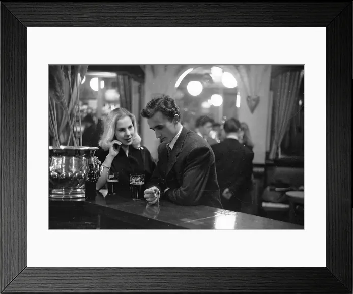 Framed Print : Smart Young Couple Framed Print : Smart Young Couple