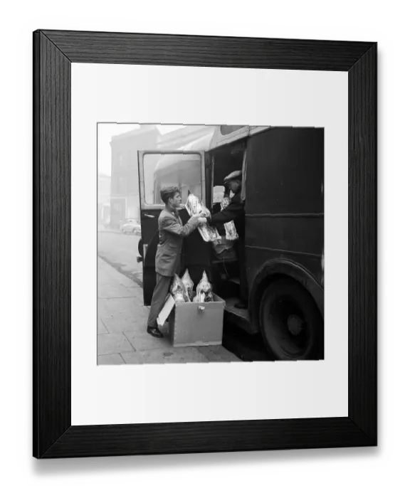 Framed Print : Gnome Delivery Framed Print : Gnome Delivery