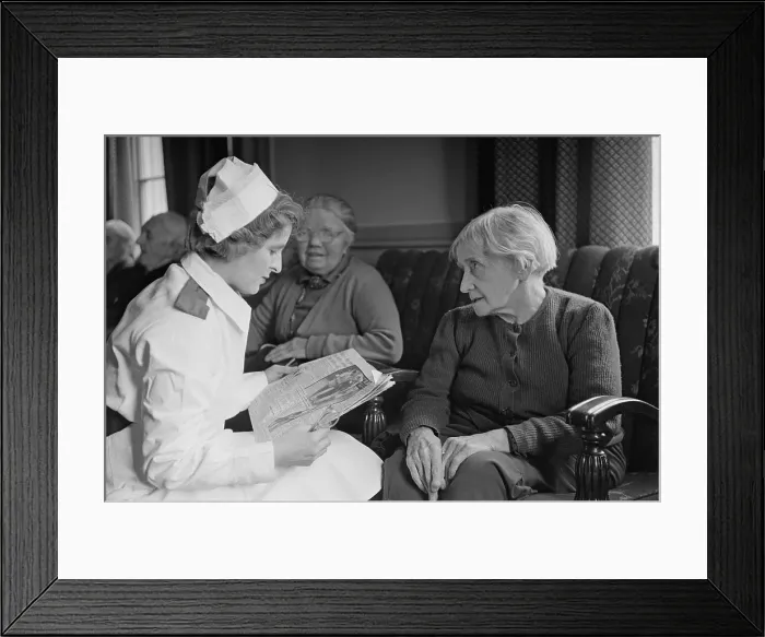 Framed Print : Cardiff Nursing Home Framed Print : Cardiff Nursing Home