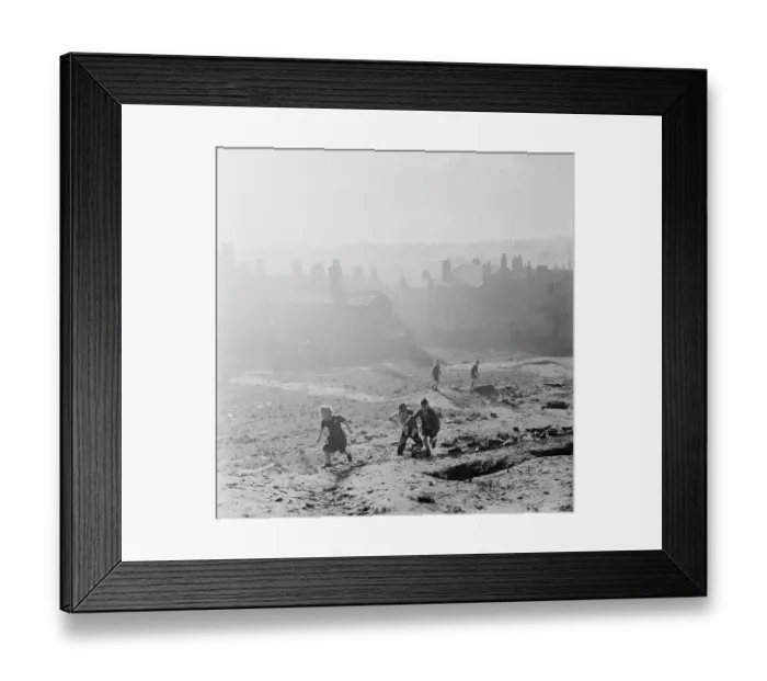 Framed Print : Playing On Wasteland Framed Print : Playing On Wasteland