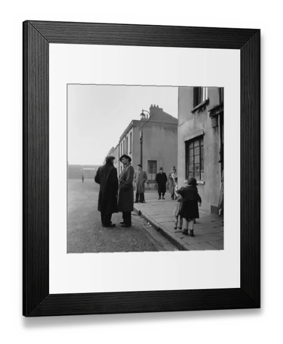 Framed Print : Cardiff Street Corner Framed Print : Cardiff Street Corner