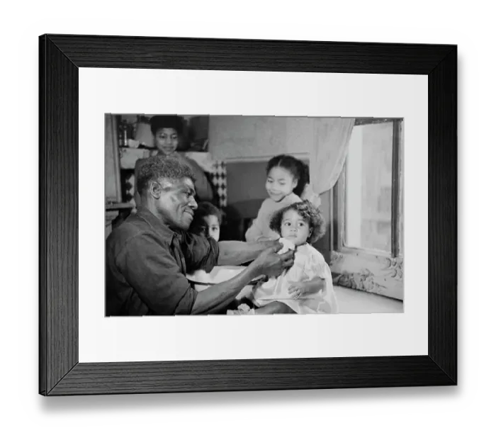 Framed Print : Cardiff Family Framed Print : Cardiff Family