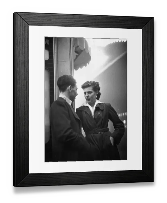 Framed Print : Off Duty Usherette Framed Print : Off Duty Usherette