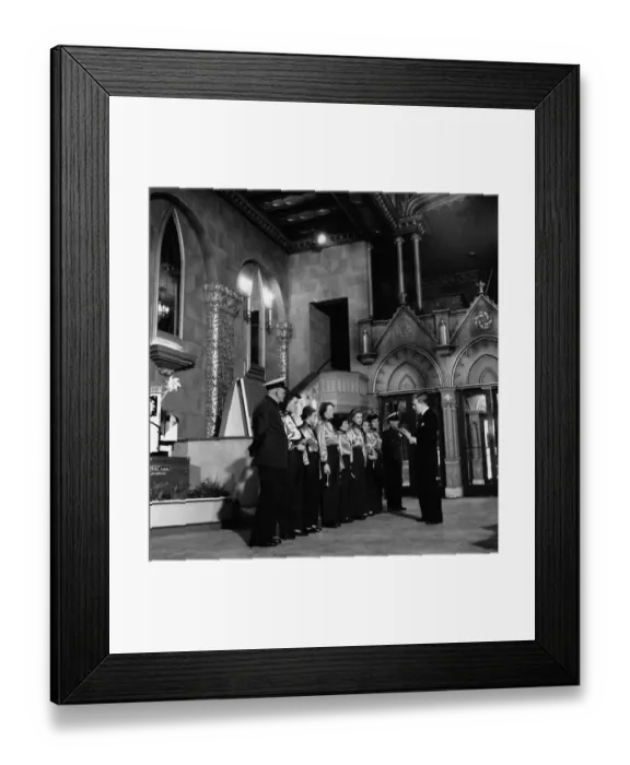 Framed Print : Staff Assembly Framed Print : Staff Assembly