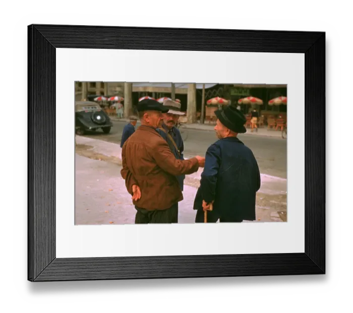 Framed Print : Street Talk Framed Print : Street Talk